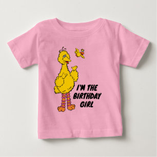 T-shirt Pour Bébé Sesame Street   Gros Oiseau et Little Bird Anniver