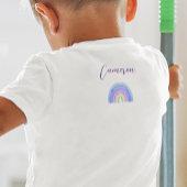 T-shirt Pour Bébé Sexe arc-en-ciel neutre