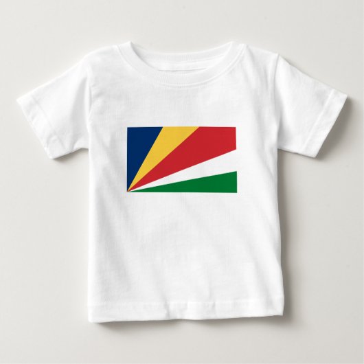 T-shirt Pour Bébé Seychelles Flag (Devant)
