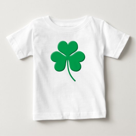 T-shirt Pour Bébé Shamrock (Devant)