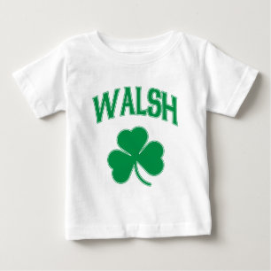 T-shirt Pour Bébé Shamrock d'Irlandais de Walsh