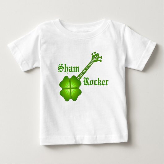 T-shirt Pour Bébé Shamrocker (Devant)