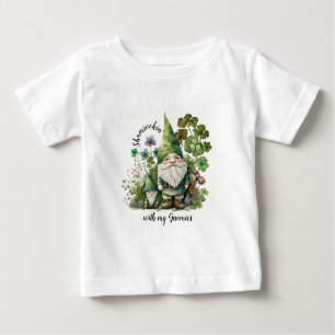 T-shirt Pour Bébé Shamrockin' avec My Gnomies