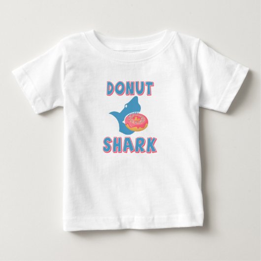T-shirt Pour Bébé Shark (Devant)