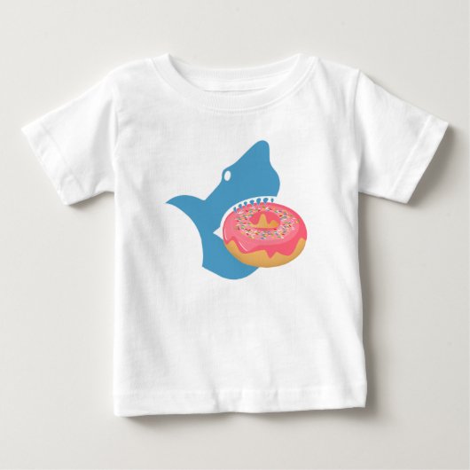 T-shirt Pour Bébé Shark (Devant)
