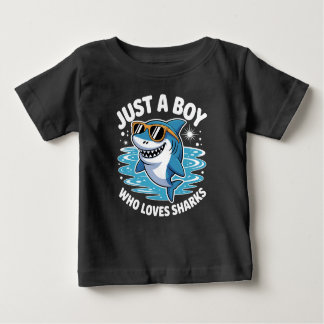 T-shirt Pour Bébé Shark Funny Quote