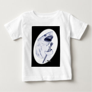 T-shirt Pour Bébé Sharkey Finatra