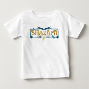 T-shirt Pour Bébé SHAZAM ! Furie des dieux Logo mythique