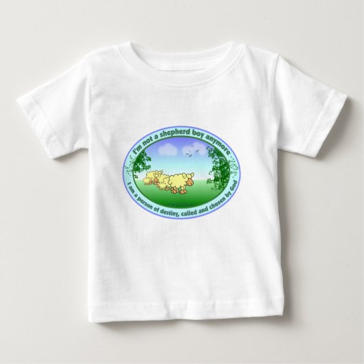 T-shirt Pour Bébé Shepherd Boy (Devant)