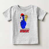 T-shirt Pour Bébé Signal pacifique (Devant)