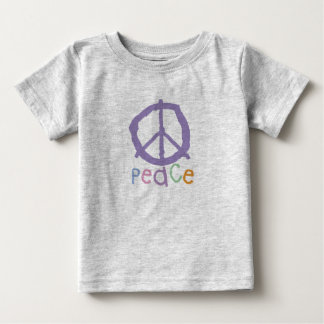 T-shirt Pour Bébé Signe de paix de l'enfant