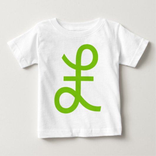 T-shirt Pour Bébé Signe livre (Devant)