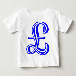 T-shirt Pour Bébé Signe Livre - Bleu