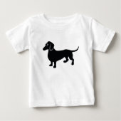 T-shirt Pour Bébé Silhouette (Devant)