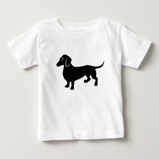 T-shirt Pour Bébé Silhouette (Devant)