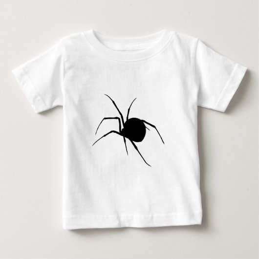 T-shirt Pour Bébé Silhouette Araignée (Devant)