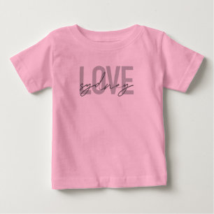 T-shirt Pour Bébé Simple, moderne, cool, design urbain Amour Sydney