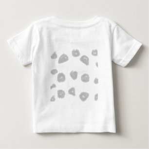 T-SHIRT POUR BÉBÉ SIMPLE MODERNE MODERNE MONOGRAM ÉLÉGANT CHIC STYLE