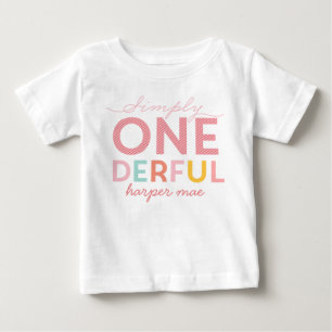 T-SHIRT POUR BÉBÉ SIMPLEMENT MERVEILLEUX INCROYABLE