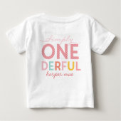 T-SHIRT POUR BÉBÉ SIMPLEMENT MERVEILLEUX INCROYABLE (Dos)