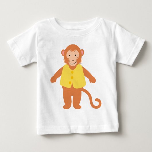 T-shirt Pour Bébé Singe de Lee (Devant)
