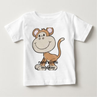 T-shirt Pour Bébé singe, le petit singe de Nana