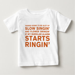 T-shirt Pour Bébé Singin lent