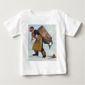 T-shirt Pour Bébé Sirène (Devant)