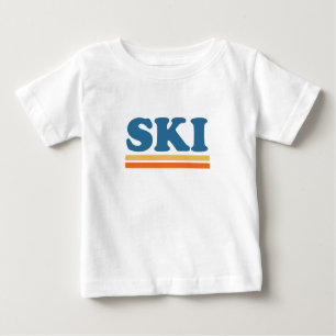 T-shirt Pour Bébé ski