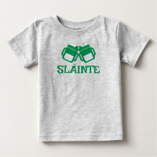 T-shirt Pour Bébé SLÁINTE gobelet gris tee