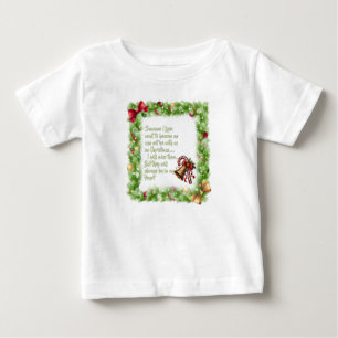T-shirt Pour Bébé slogan de Noël