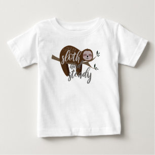T-shirt Pour Bébé Sloth et Steady
