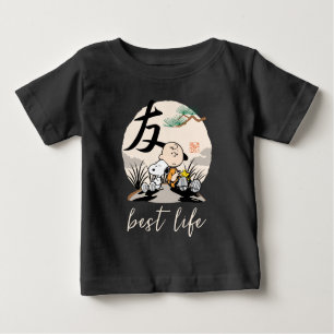 T-shirt Pour Bébé Snoopy, Charlie Brown et Woodstock - Ami