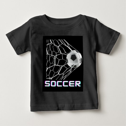 T-SHIRT POUR BÉBÉ SOCCER (Devant)