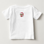 T-shirt Pour Bébé sock singe Noël pyjama (Dos)