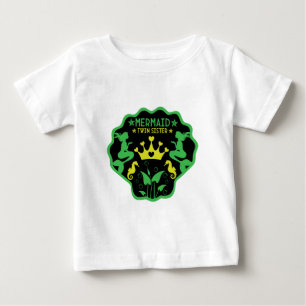 T-shirt Pour Bébé Sœurs jumelles sirènes