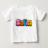 T-shirt Pour Bébé Sofia (Devant)
