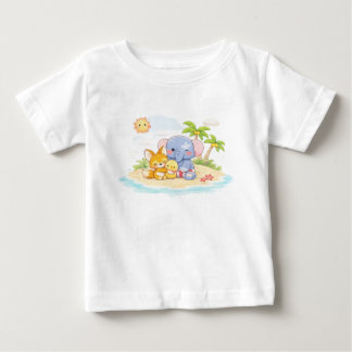 T-shirt Pour Bébé Soft Pastel toy Characters