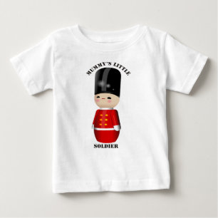 T-shirt Pour Bébé Soldat de jouet mignon