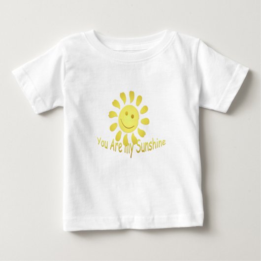 T-shirt Pour Bébé Soleil (Devant)