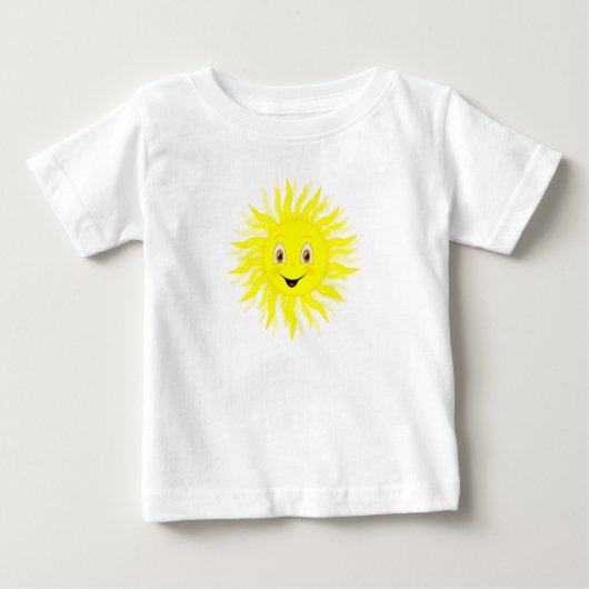 T-shirt Pour Bébé Soleil (Devant)