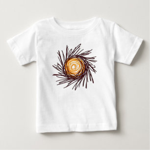 T-shirt Pour Bébé Soleil tiré