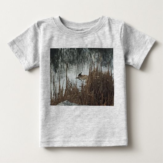 T-shirt Pour Bébé Solstice d'hiver (Devant)