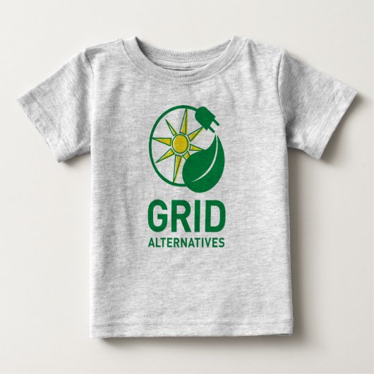 T-shirt Pour Bébé Solutions de rechange au système GRID (Devant)