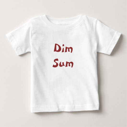 T-shirt Pour Bébé Somme (Devant)