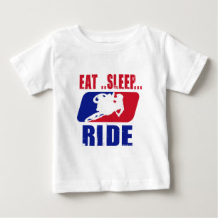 T-shirt Pour Bébé Sommeil et tour d'Eeat