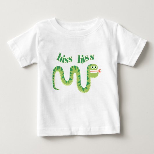 T-shirt Pour Bébé Son Serpent (Devant)