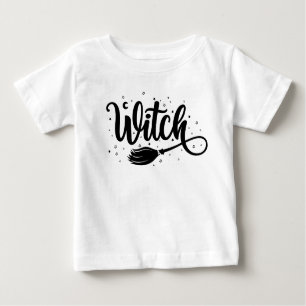 T-shirt Pour Bébé Sorcière