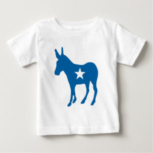 T-shirt Pour Bébé Sortir et voter   Donkey du Parti démocratique