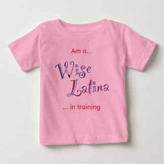 T-shirt Pour Bébé Sotomayor Babie Wise Latina En Formation